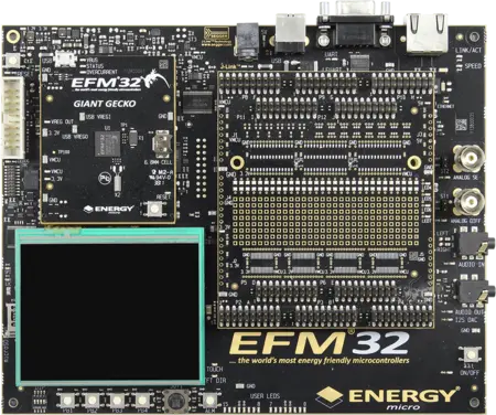 Silicon Labs - efm32 Giant Gecko dk
