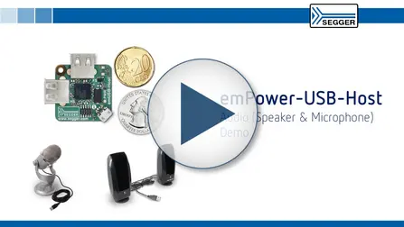 emPower-USB-Host: Audio (speaker & microphone) demo