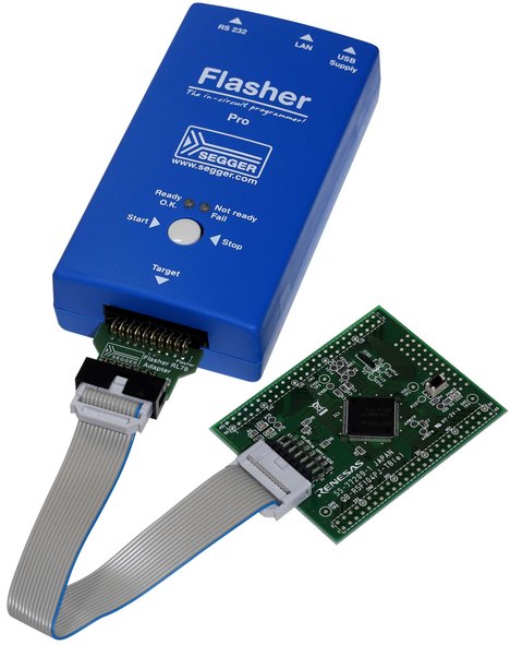 Flasher PRO programming RL78
