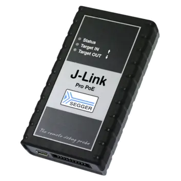 J-Link Pro PoE – specialized high-end debug probe for test farms J-Link Pro PoE – specialized high-end debug probe for test farms