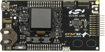 Silicon Labs - efm32 happy gecko