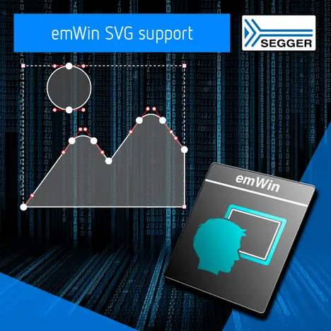 PR graphic: emWin supports SVG PR graphic: emWin supports SVG