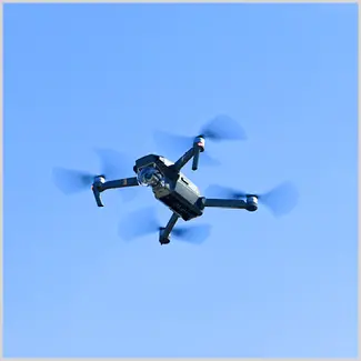 Application sample flying drone