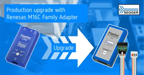 News graphic: Renesas M16C Family 10-Pin Adapter News graphic: Renesas M16C Family 10-Pin Adapter