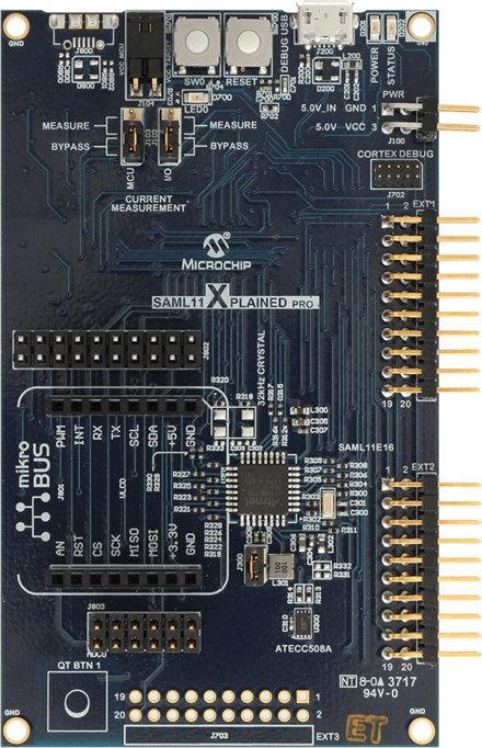 Microchip - saml11 Xplained Pro