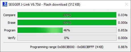 J-Link Flash Download J-Link Flash Download