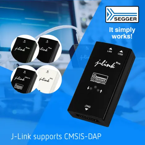 J-Link CMSIS-DAP SEGGER J-Link Now Supports CMSIS-DAP: One Probe Fits All
