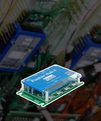 Flasher Hub-4 Flasher Hub-4 with four connectors