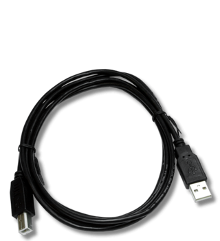 Black Cable USB shadow