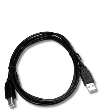 Black Cable USB shadow