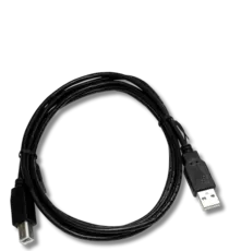 Black Cable USB shadow 