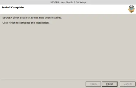 Linux Studio Setup (6/6) Completion Linux Studio Setup (6/6) Completion