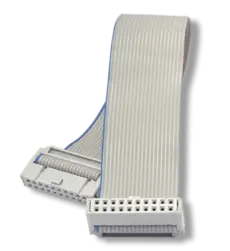 J-Link ULTRA+: 20-pin, 0.1" target ribbon cable