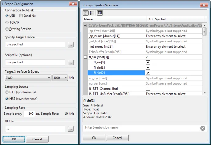 JScope Config