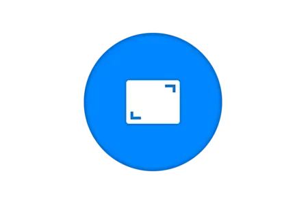 Flasher Portable PLUS symbolizing the key feature user interface within a blue bubble
