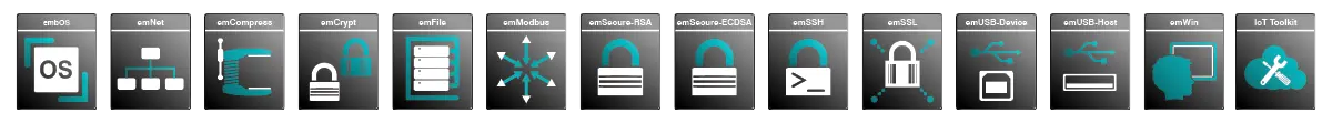 Package content SEGGER Embedded Studio PRO