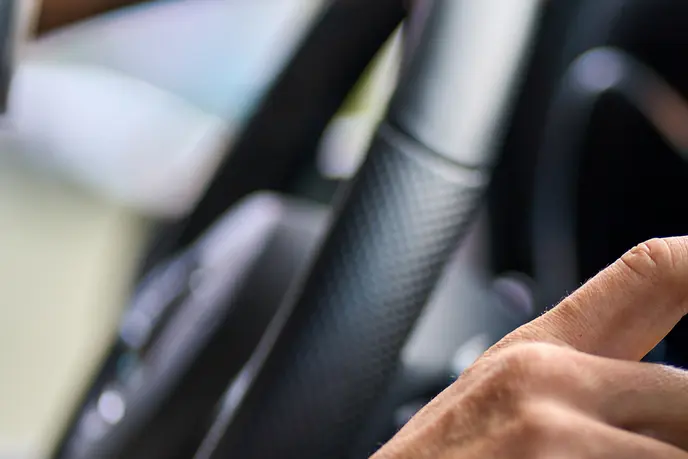 Use Case Flasher PRO XL Hand, steering wheel