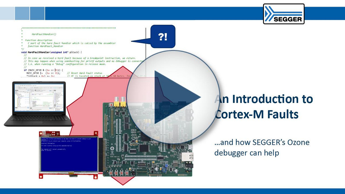 Cortex M Faults & Ozone