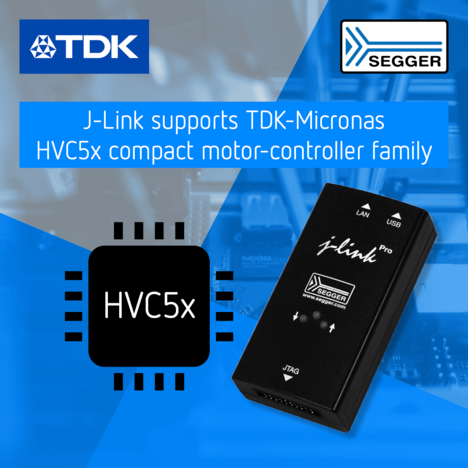 J-Link for TDK HVC5x series
