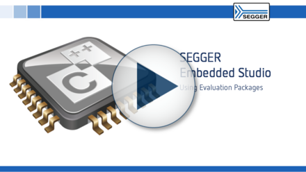SEGGER Embedded Studio: Using Evaluation Packages