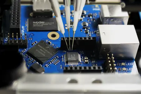 Microcontroller in space-limited environment