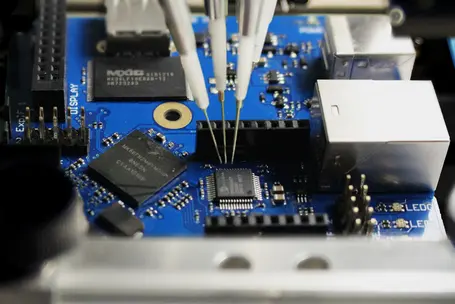 Microcontroller in space-limited environment
