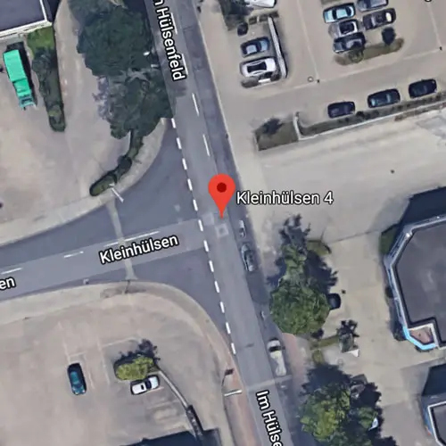 Satellite image of former headquarters in Hilden