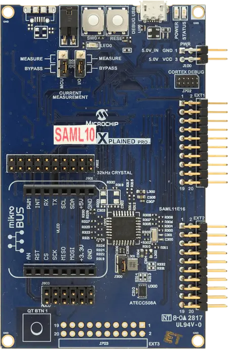 Microchip - saml10 Xplained Pro