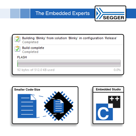 Better code size optimization with Embedded Studio v5