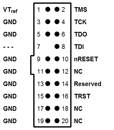 A simple black silhouette of a person holding an umbrella, standing against a plain background. The figure appears to be facing forward, with the umbrella held above their head, suggesting a rainy or overcast situation.