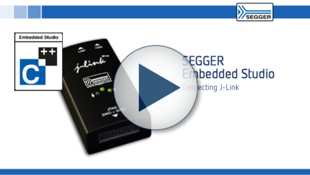 SEGGER Embedded Studio: Connecting J-Link