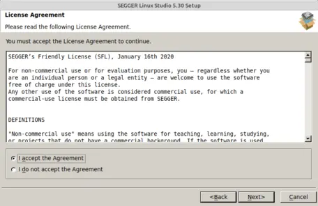 Linux Studio Setup (2/6) License Linux Studio Setup (2/6) License