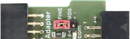 Jumper (light red) setting – FINE connection