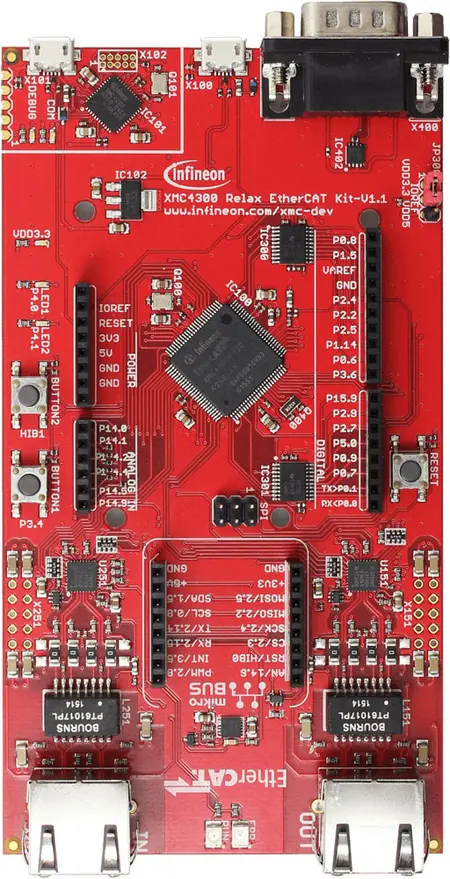 Infineon XMC4300 Relax Ether CatKit