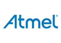 logo atmel frame