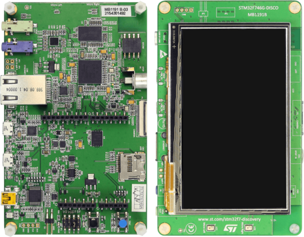 ST - stm32f746g Discovery