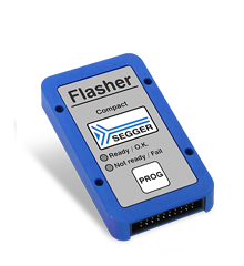 Flasher Compact Flasher Compact, blue with SEGGER logo