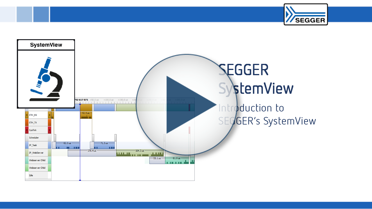 SEGGER SystemView: Introduction to SEGGER's SystemView