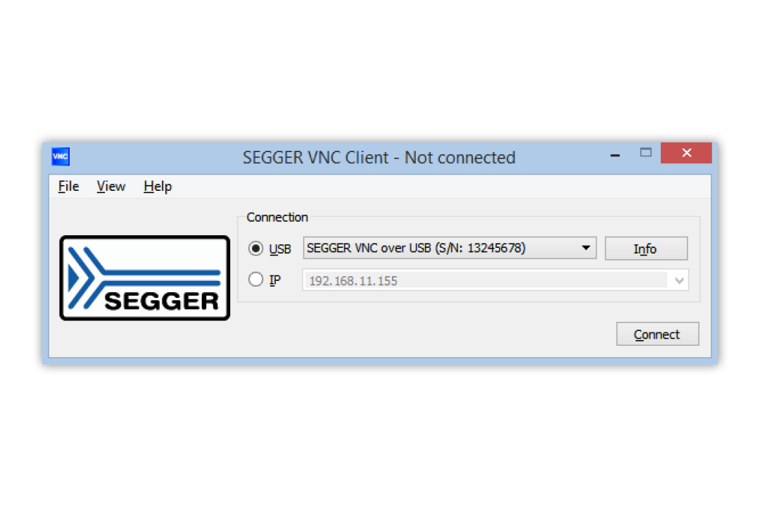 Emvnc server vnc over usb and other protocols